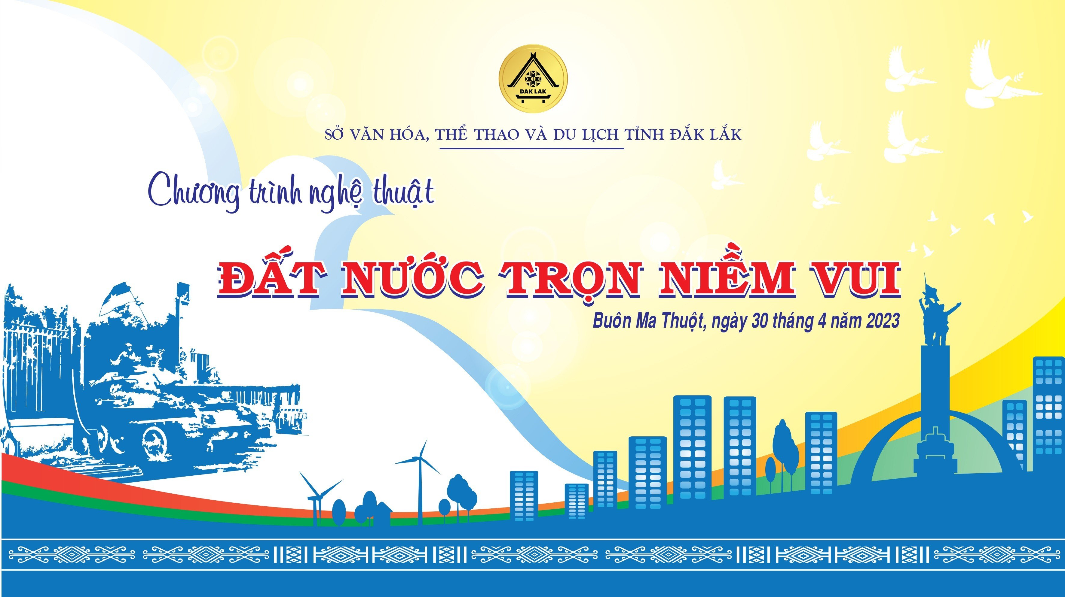 Chương trình nghệ thuật chào mừng kỷ niệm 48 năm Ngày giải phóng miền Nam, thống nhất đất nước (30/4/1975 - 30/4/2023)